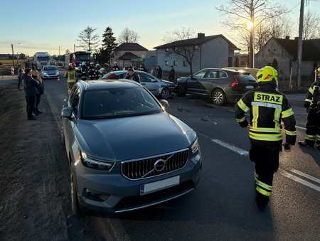 Pracowity dzień strażaków